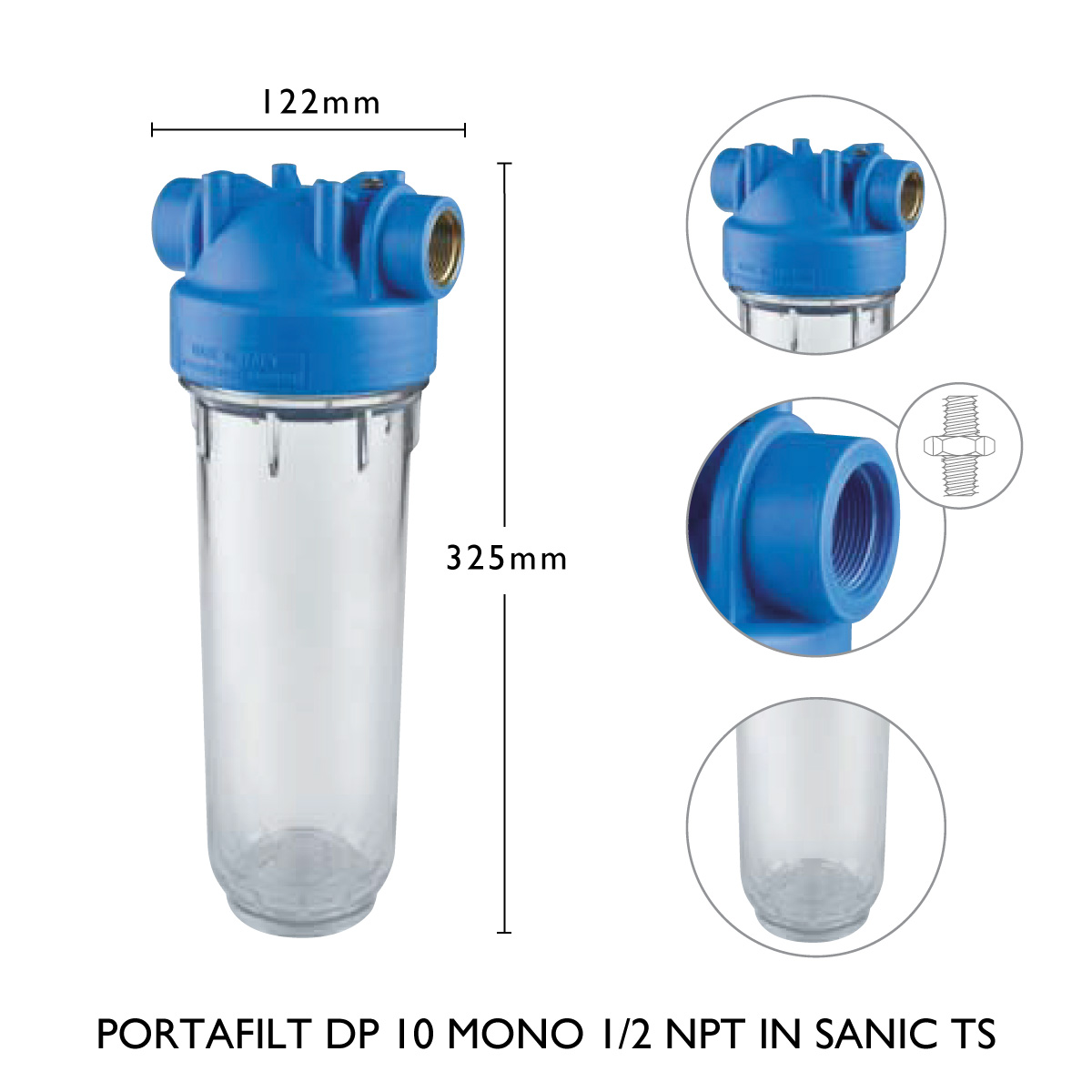 Filtro de agua para grifo BN5845 – Gem Supplies S.L.