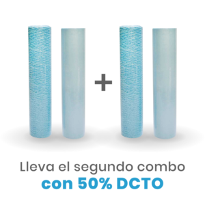 Promo Combo Cartuchos Filtro Partículas 2 etapas Sanic